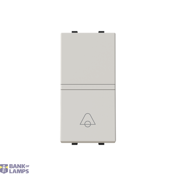 Push-button, SP with bell symbol - 1M - Dune image 1