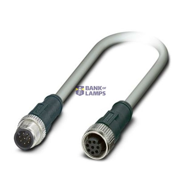 SAC-8P-M12MS/0,5-680/M12FS FDP - Sensor/actuator cable image 1