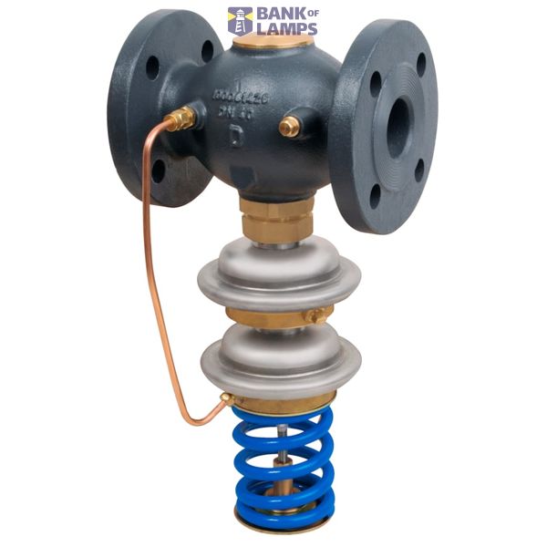 Function: Safety press. relief controller (SÜV), SAVA, PN 25, DN 32, 12.50 m³/h, 1.00 bar - 4.50 bar, Flange, Mounting version: Bypass image 1