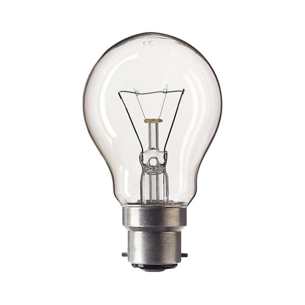Incandescent Bulb B22 60W 220V CL image 1