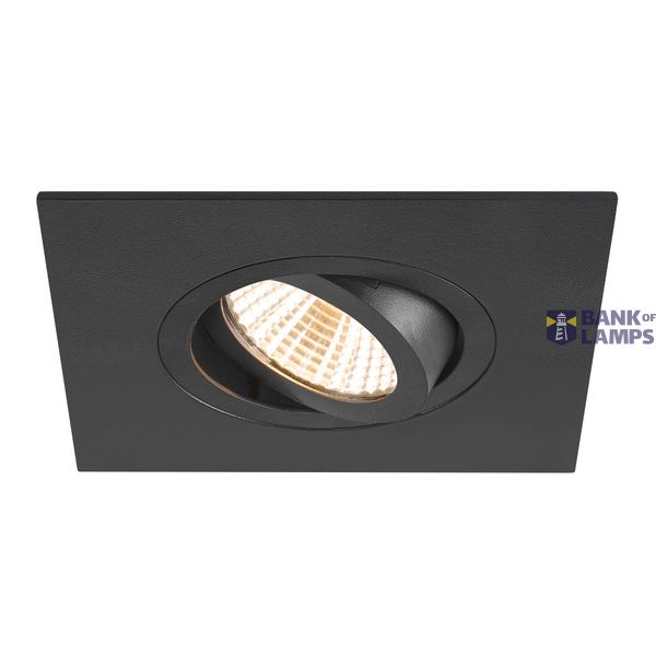 NEW TRIA® 75 XL, ceiling installation ring, L: 11 W: 11 H: 2.6 cm, black image 2
