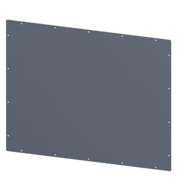 SIVACON, roof, closed, IP40, W: 1000 mm, D: 800 mm, zinc-plated image 1