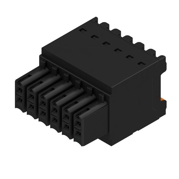 PCB plug-in connector, female plug, 3.50 mm, Number of poles: 12, 180°, PUSH IN with push button, Clamping range, max. : 1.5 mm², Box image 6