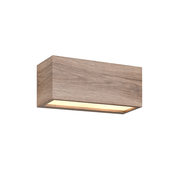 Mayenne wall lamp 2xE14 wood image 1