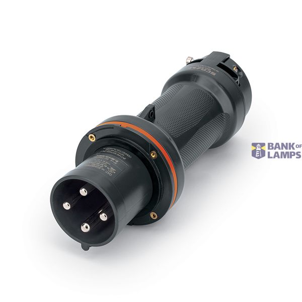 PLUG 60A 3P 4W 12h IP44 125/250V image 1