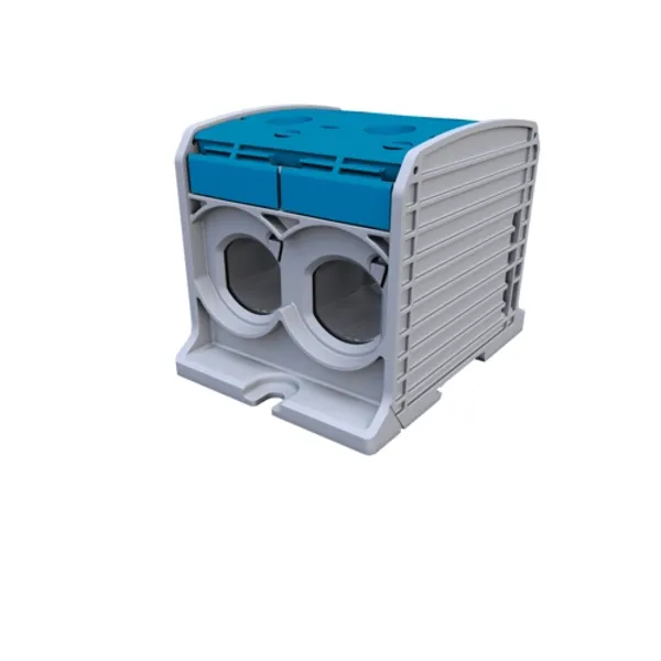 STB 300-2 Rail-mounted terminal block Al/Cu 87920 SIMBLOCK blue image 2