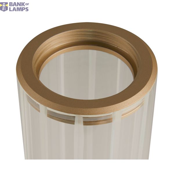LYGANT double, wall-mounted light, 3000K, 11W, brass image 4
