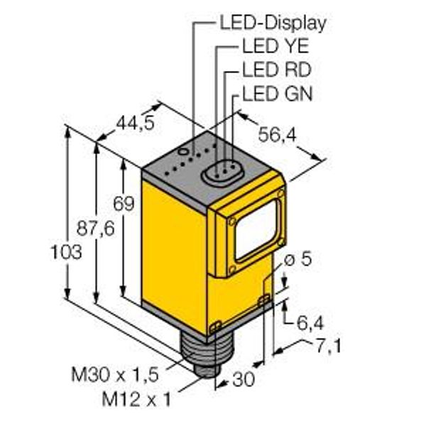 Photoelectric Sensor Photoelectric Sensor for Glass Fibers   Q45BB6FVQ5 image 1