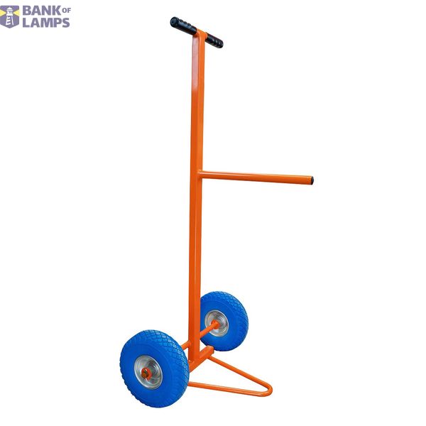 Transport trolley for cable winch image 1