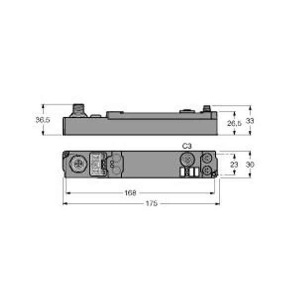 piconet stand-alone module for DeviceNet Single Channel Serial Interface RS232   SDNB-10S-0002 image 1