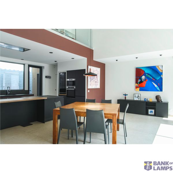 LALU®, pendant light, Led Base, Mix&Match, recessed, 150cm, 9.5W, 3000K, PHASE, bronze image 1