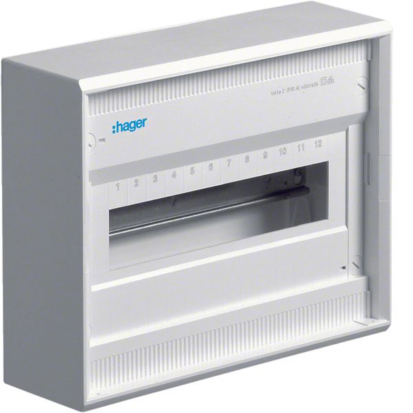 Encl.,Volta,surface,1x12MOD,IP30 image 1