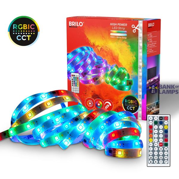 CCT RGBIC-LED stripe 5m image 1
