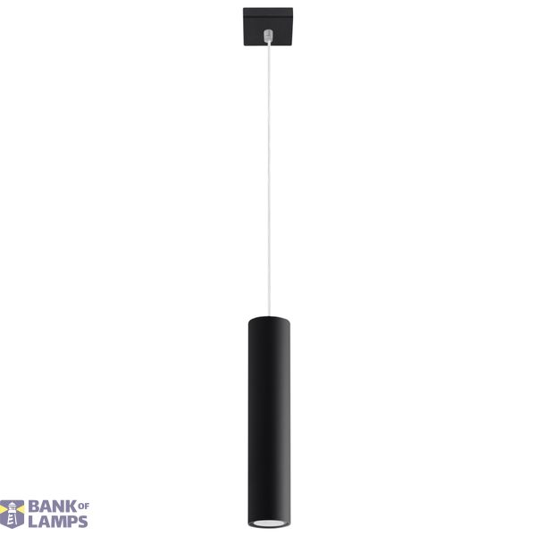 HANGING LAMP LAGOS 1 BLACK GU10 1X40W IP20 image 2