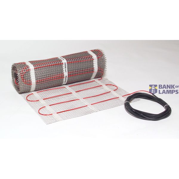 ECmat 150T, Underfloor heating mat, 0.50 m2, 230 V, 75 W image 1