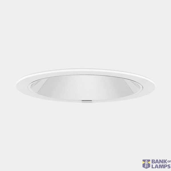 Downlight Sia Standard 225 Round Trim 37W LED warm-white 3000K CRI 90 75.5º 1-10V/PUSH/DALI White IP54 3080lm image 1