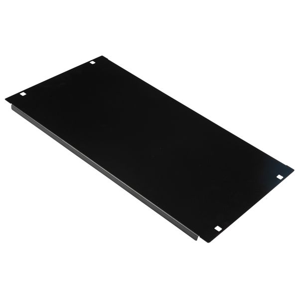 19" Blank panel, screwed, 19", 6U, RAL9005 image 1