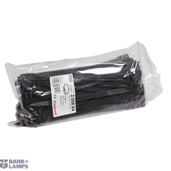 Cable tie Colson -UV protec -width 9 mm -L. 262 mm -black image 2