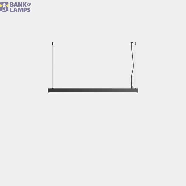 Lineal lighting system Apex Lineal Simple Pendant 1025mm 12W LED neutral-white 4000K CRI 90 ON-OFF White IP20 1042lm image 1