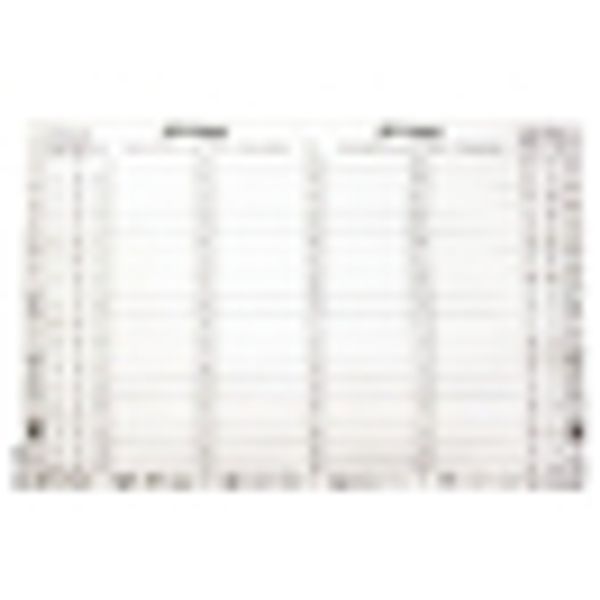 Wiring table Modul 2000 image 2