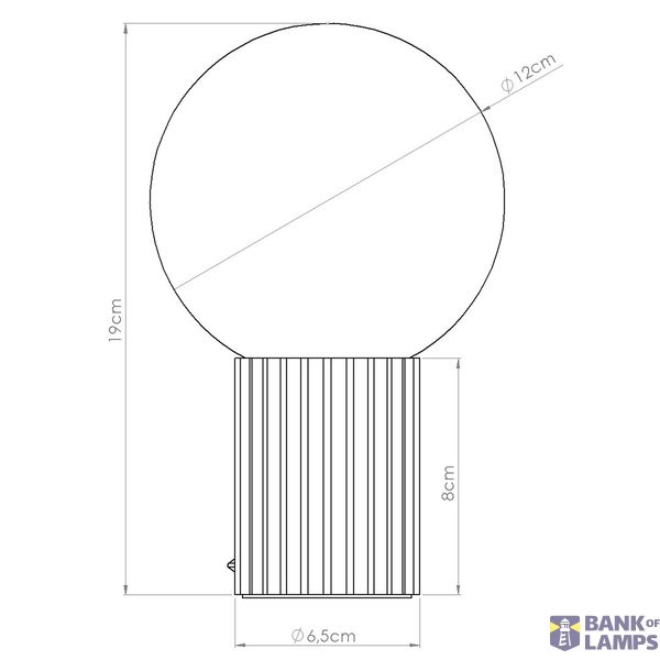 Table lamp HALO black image 9