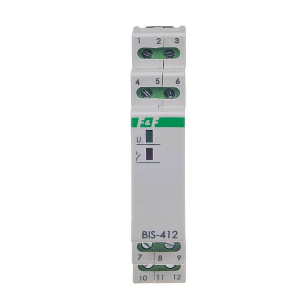 Bistable group relay, for DIN rail, with inrush relay 160A/20ms; BIS-412-LED image 6