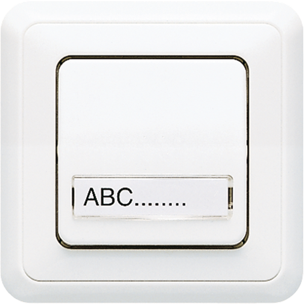 Rocker switch full ST550 a.white w.text window. image 1