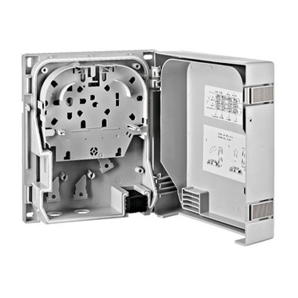 FTTx Outdoor Splicebox WM empty for 12fibers,W200xH235xD67mm image 1