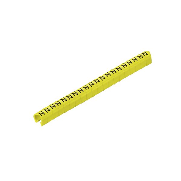 CableLine, Conductor and cable markers, 4 - 5 mm, 3 x 6 mm, yellow image 1