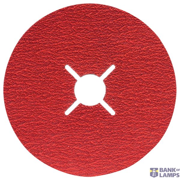 R780 fibre sanding disc, Best for Metal + Inox 125 x 22.23 mm, G100 image 1