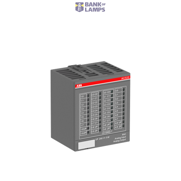 AC522:S500,Anal.Input/Output Module 8AC, U/I/RTD,12bit+Sign,24VDC,2/3-Wire image 1