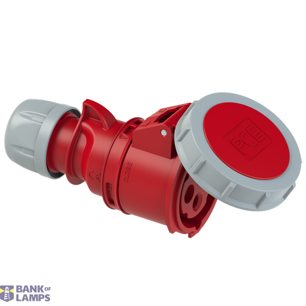 Portable socket 16A 4P 400V 6h IP67 image 1