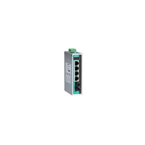 MOXA – EDS-205A-M-ST-T – Unmanaged Ethernet switch with 4 10100BaseT(X) ports image 1