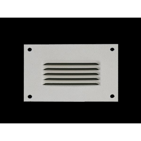 SK Integrated louvres, WHD: 160x110x8 mm, Sheet steel, RAL 7035 image 3