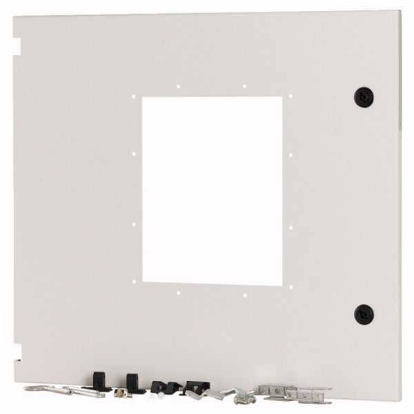 XTMPIX16FD-H550W600 Front door for IZMX16, fixed, HxW=550x600mm, IP55, grey image 1