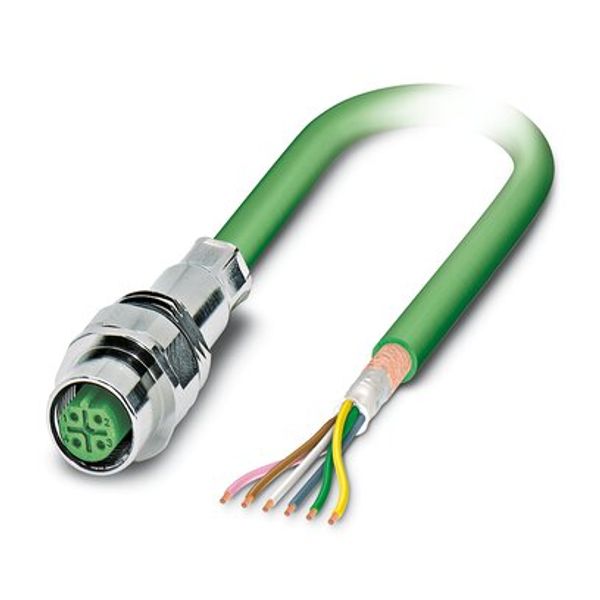SACCEC-M12FSB-5CON-M16/2,0-900 - Device connector front mounting image 3