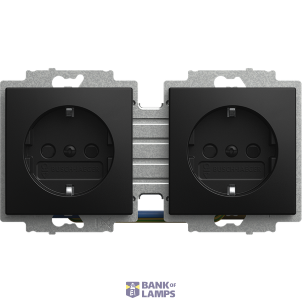 Schuko® Socket Outlet 2-gang image 2