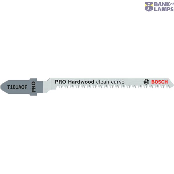 Jigsaw blade T 101 AOF Clean for Hard Wood 3 pcs. image 1