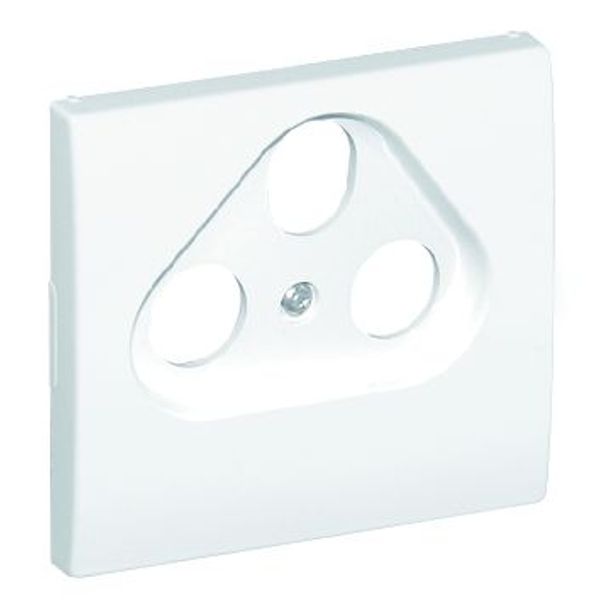 C.PLATE R-TV-SAT SOCK MULTIBRAND 3 OUT WHITE image 2