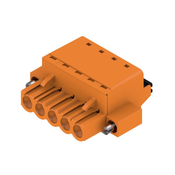 PCB plug-in connector, female plug, 5.00 mm, Number of poles: 5, 180°, PUSH IN with actuator, Clamping range, max. : 3.31 mm², Box image 4