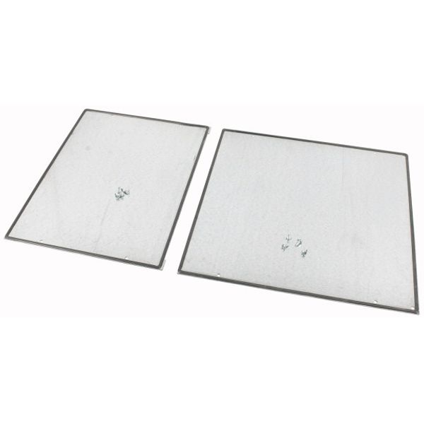 XSPBU1008-64-S Bottom plate, galvanized, divided 6/4, PIFT, for, WxD=1000x800mm, up to IP55 image 1