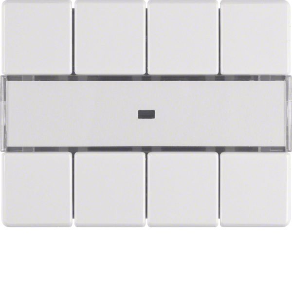 Touch sensor comfort, 4-v, berker Arsys, polarwit image 1