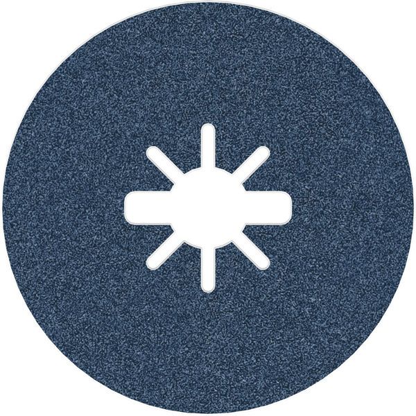 X-LOCK Fibre sanding discs, Ø115mm, G 120, R574, Best for Metal, 1pcs image 2