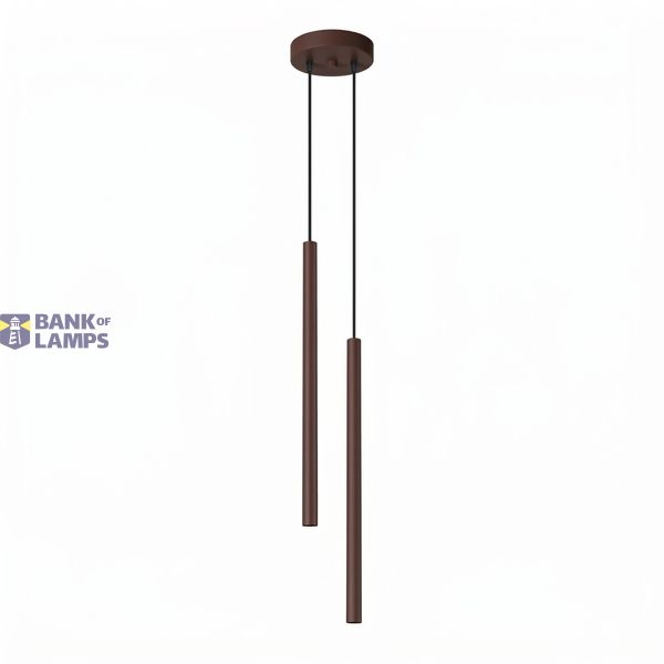 Pendant lamp PASTELO 2 brown image 2