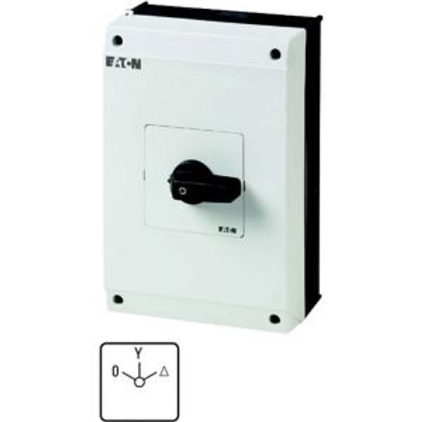 T5B-4-3/I4 Star-delta switches, T5B, 63 A, surface mounting, 4 contact unit(s), Contacts: 8, 60 °, maintained, With 0 (Off) position, 0-Y-D, Design number 3 image 4