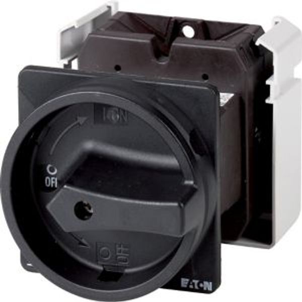 T5-3-8342/V/SVB-SW Main switch, T5, 100 A, rear mounting, 3 contact unit(s), 6 pole, STOP function, With black rotary handle and locking ring, Lockable in the 0 (Off) po image 2