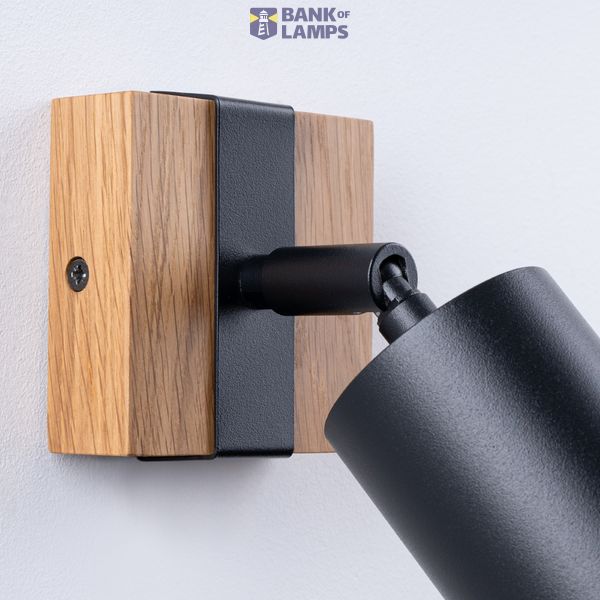 Wall lamp FAGER 1 black image 4