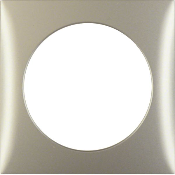 Integro Flow Frame, 1-Gang Stainless Steel Lacquered image 1