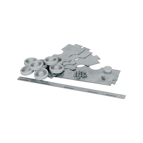 XTPFCUV1-H500MW600 Partition/Cable gland for XF modules, HxW=500x600mm image 3