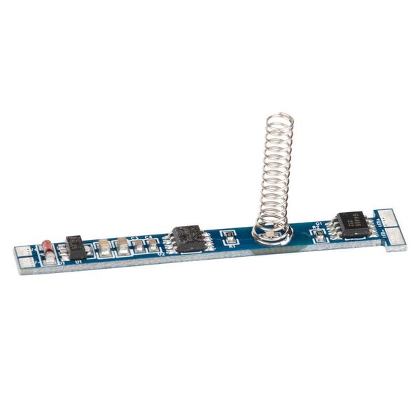 Touch dimmer LED strip for aluminum profiles, 6mm, with spring, max. 4A image 1